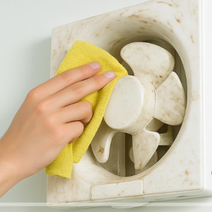 Bathroom exhaust fan cleaning (additional)